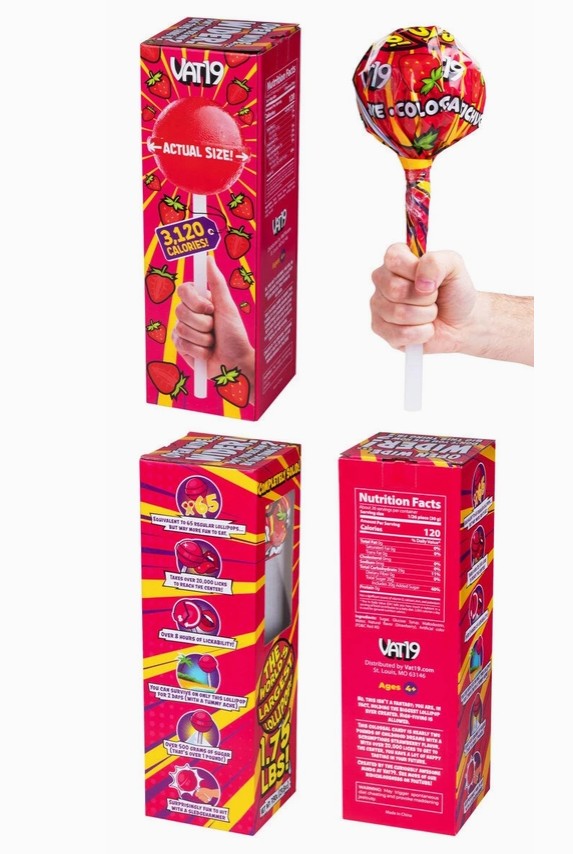 2Lb World Largest Lollipop
