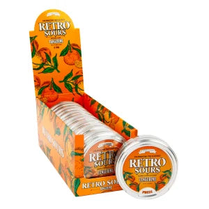 RETRO SOURS TANGERINE 2.12 OZ TIN 8CT