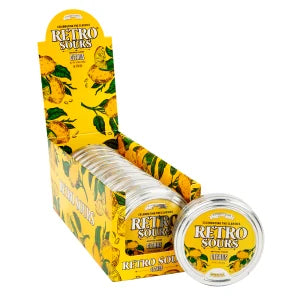 RETRO SOURS CITRUS 2.12 OZ TIN 8CT