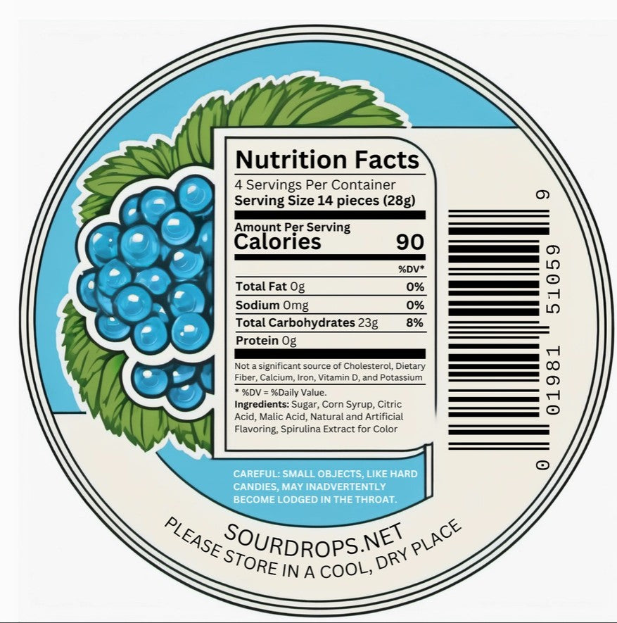 Blue Raspberry Sours