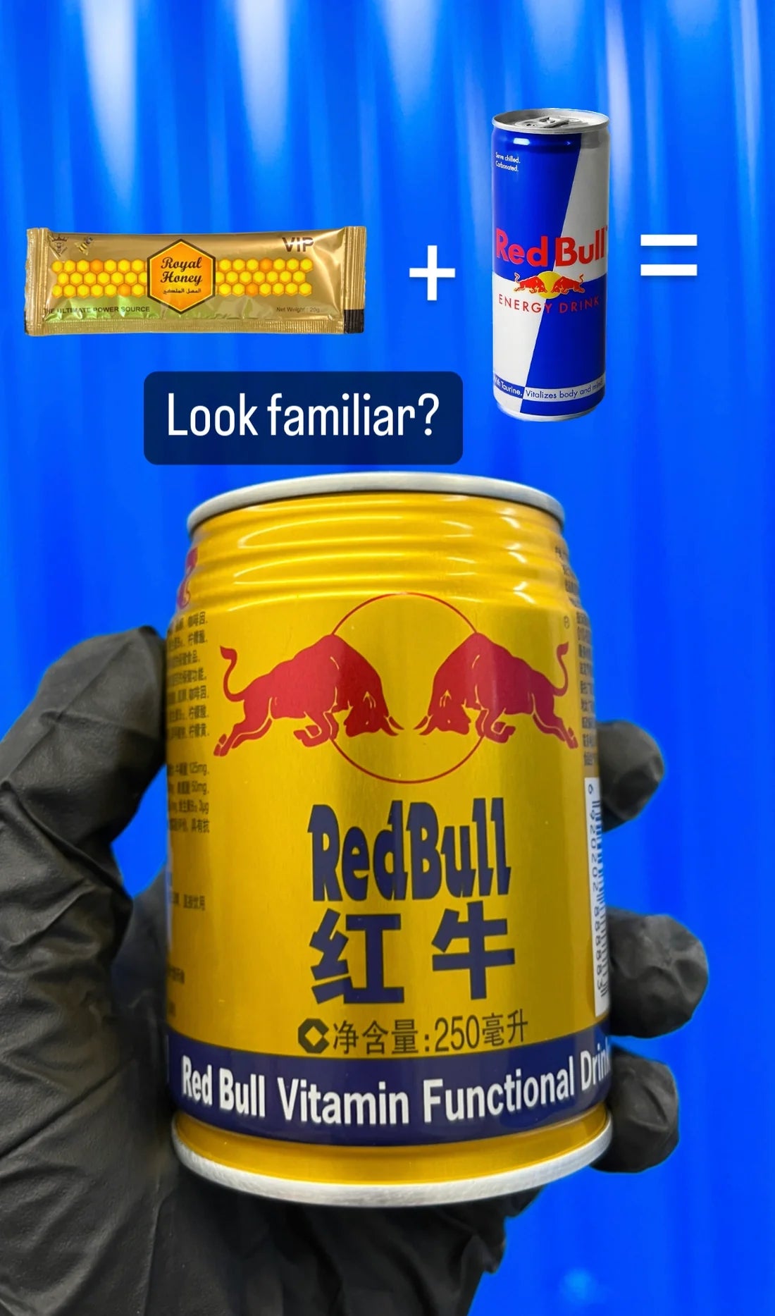 Red Bull x V.I.P. Royal Jelly Honey - MALAYSIA