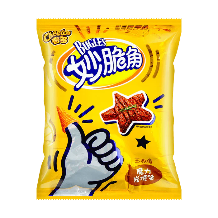 Cheetos TEXAS STEAK BBQ Bugles Taiwan