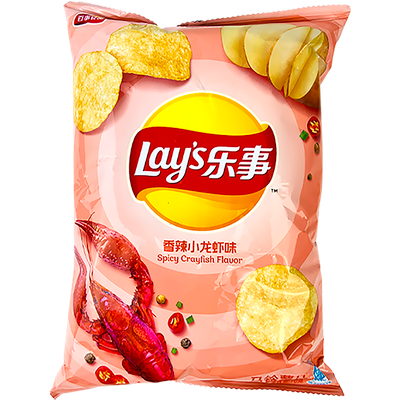 Lays Louisiana Spicy Crawfish - TAIWAN