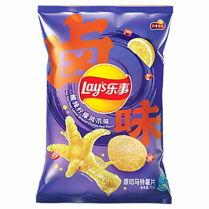 Lays Hot and Sour Lemon Chicken Foot - THAI