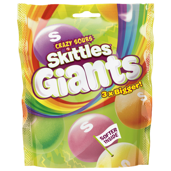 Skittles GIANTS Crazy Sours - U.K