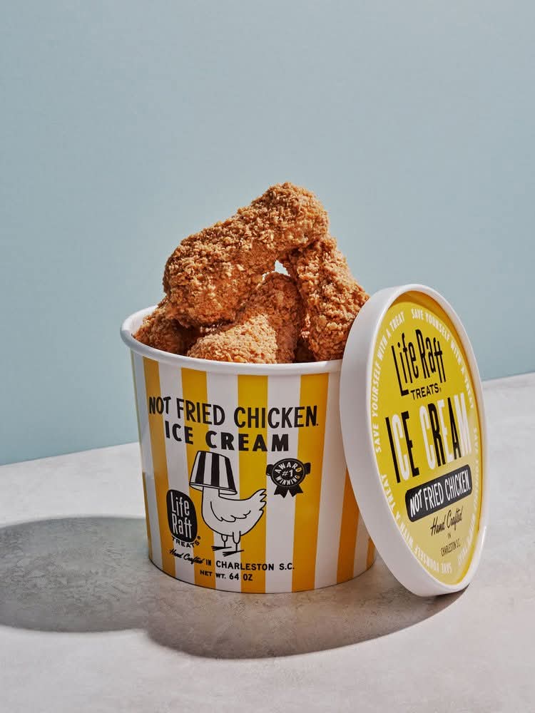 "Not Fried Chicken" Ice Cream